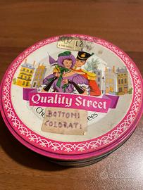 Scatola in latta vintage Quality Street