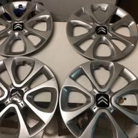 COPRICERCHI-COPPE X RUOTE DA 15 ORIG CITROEN C-3