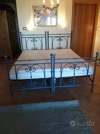 2 letti ferrobatutte