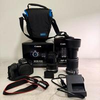 Canon eos r50 + obbiettivo 18-45 e 55-210