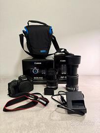 Canon eos r50 + obbiettivo 18-45 e 55-210