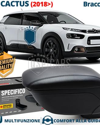 Bracciolo Per Citroen C4 Cactus SPECIFICO PELLE-PU