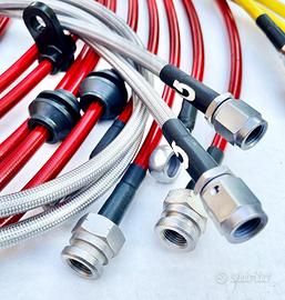 Tubi freno in treccia aeronautici LANCIA