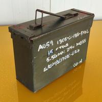 cassetta porta munizioni metallo 