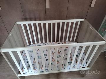 Lettino sbarre Maisons du Monde + Materasso 