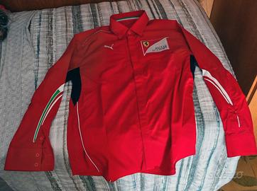 Camicia Puma Ferrari Driver Academy rossa 39/40