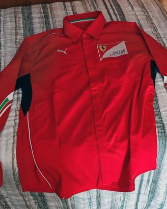 Camicia Puma Ferrari Driver Academy rossa 39/40