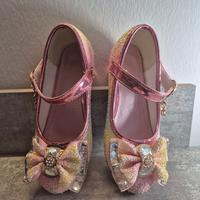 Scarpe per Bambina con Tacco per Cerimonia e Festa