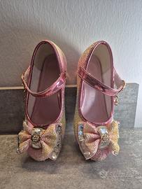 Scarpe per Bambina con Tacco per Cerimonia e Festa