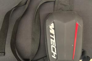 Borsa da gamba moto MTech con cover antipioggia