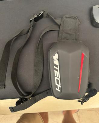 Borsa da gamba moto MTech con cover antipioggia