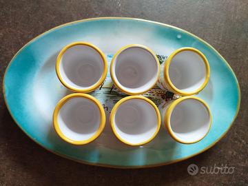 Servizio limoncello da 6 Maiori