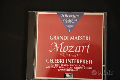 Mozart. Collezione Lirica. Grandi Maestri. CD