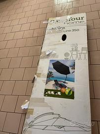 Ombrellone da giardino terrazzo a vela