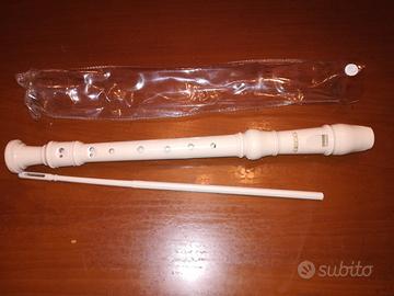 Flauto dolce con custodia