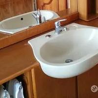Base mobile bagno con lavabo