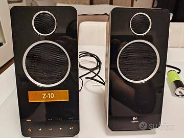 Logitech z10 casse/speakers 30w rms tasti  touch 