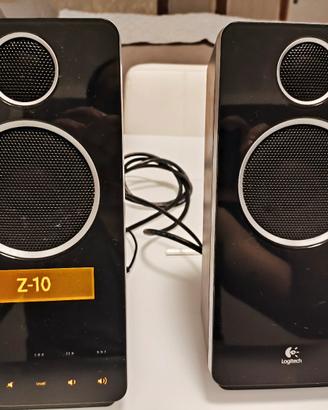 Logitech z10 casse/speakers 30w rms tasti  touch 