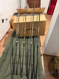 Attrezzatura da Carpfishing.