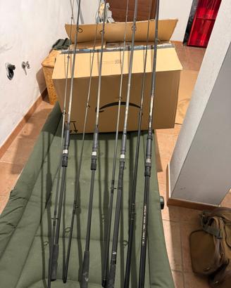 Attrezzatura da Carpfishing.