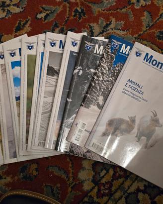 collezione rivista Montagne 360 2022