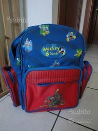 Zaino Topolino blu
