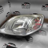Faro fanale anteriore sinistra peugeot bipper fiat
