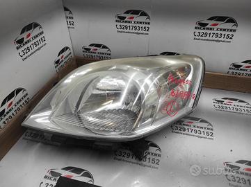 Faro fanale anteriore sinistra peugeot bipper fiat
