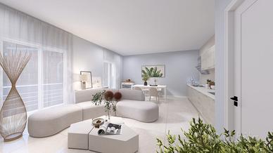 Nuovo quadrilocale con posto auto coperto