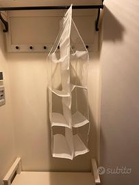 Organizer portaborse da armadio