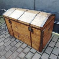 baule antico restaurato 