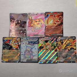 carte pokemon full art evoluzioni di Paldea