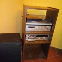 STEREO CON GIRADISCHI  CASSETTE e RADIO TECHNICS