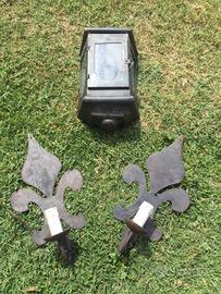 Lampadari in ferro vecchi