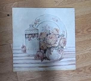 stampa da parete floreale