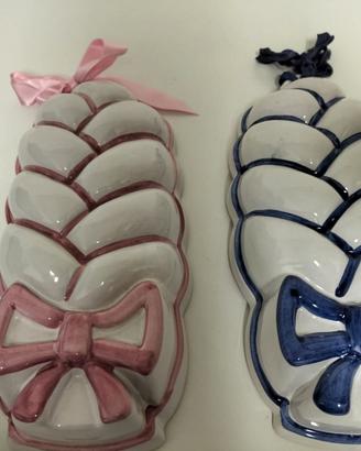Formelle spighe Thun rosa e blu