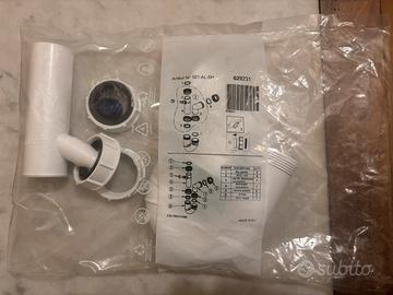 Tubo di scarico in plastica per lavello cucina