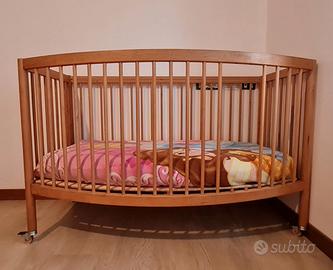 4 in 1: lettino 0-4 anni, divanetto e materasso