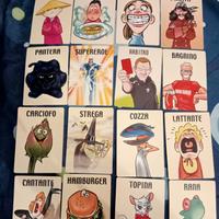 lotto 2 carte mercante in fiera 