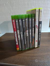 Lotto giochi Xbox One + Xbox 360