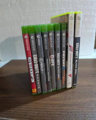Lotto giochi Xbox One + Xbox 360