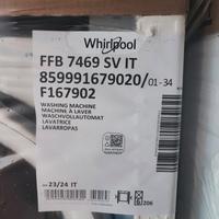 Lavatrice nuova Whirlpool 