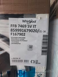 Lavatrice nuova Whirlpool 
