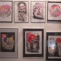 quadri Japponesi - acquarelli 