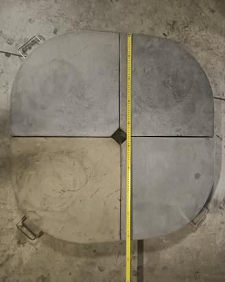 Base ombrellone da giardino (4 pezzi)