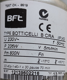 Automazione basculante