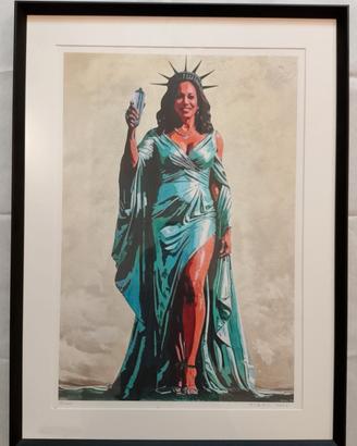 "The Statue of Liberty" cromolitografia di TVBOY