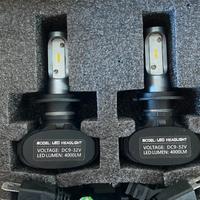 Kit led h7 chip philips 2 lampade 8000 lumen