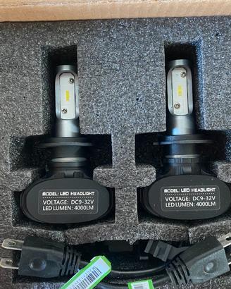 Kit led h7 chip philips 2 lampade 8000 lumen