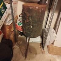 Stufa a legna+ tubo scarico